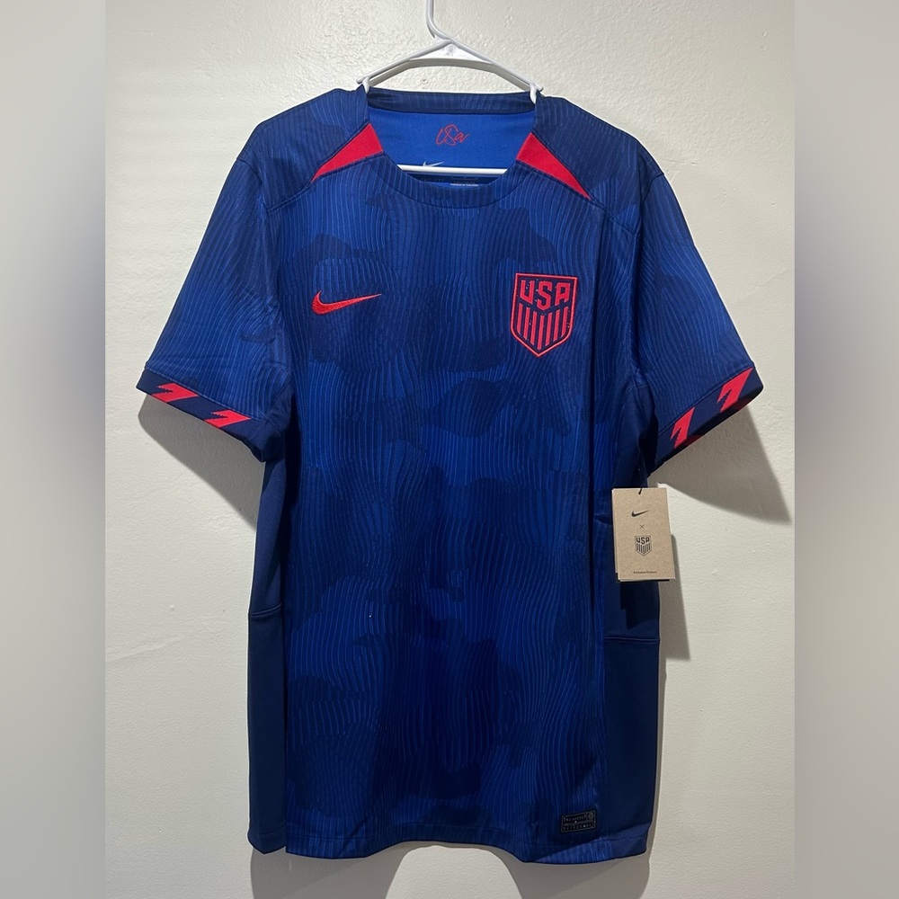 Nike Men USA Blue and Red Jersey